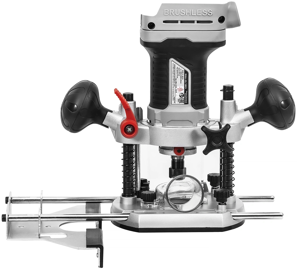 Аккумуляторный фрезер ИНТЕРСКОЛ ФМА-55/18ВЭ, 18 В, 26000 об/мин, 55 мм, с АКБ 2 Ач и ЗУ (695.1.0.70-B2C)